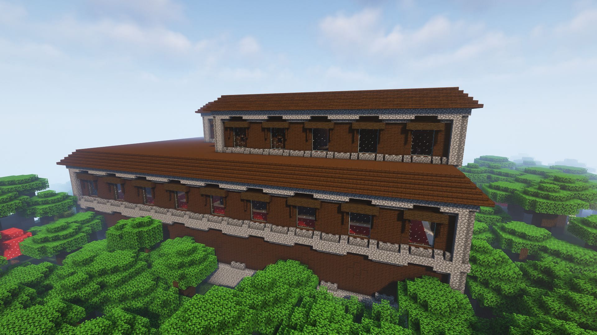 Woodland mansions have good loot (Image via Mojang)